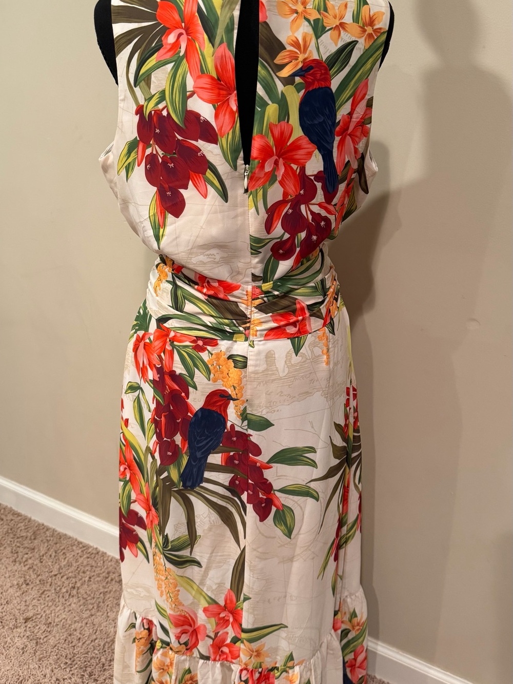 Tommy Bahama Villa Views Sleeveless Maxi Dress Size 12 NWT - Picture 3 of 7